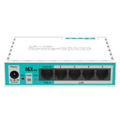 5 il porto 100M ROS System STREGA il router MikroTik RB750r2 di Lite